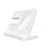 3-in-1 Wireless Charging Dock Fast Charging Station for Samsung White
