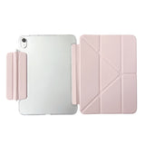 Anti-Bending iPad Case with Stand Pencil Holder Pink