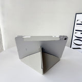 Anti-Bending iPad Case with Stand Pencil Holder White