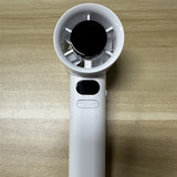 2Pcs 120-Speed Mini Handheld Fan Portable Rechargeable Fan with Digital Display for Travel Camping Office