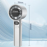3Pcs 120-Speed Mini Handheld Fan Portable Rechargeable Fan with Digital Display for Travel Camping Office