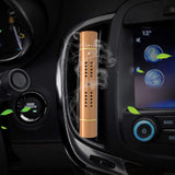 Car Air Vent Clip Air Freshener with Scent Sticks for Vehicle Gold