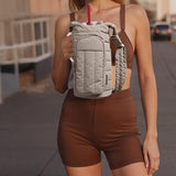Water Bottle Holder Crossbody Bag with Strap Gym Accessories Camel
