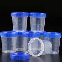 Set of 10Pcs Measuring Cup 120ML Leakproof to Go Small Condiment Containers Dip Sauce Containers