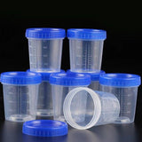 Set of 10Pcs Measuring Cup 120ML Leakproof to Go Small Condiment Containers Dip Sauce Containers