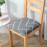 2Pcs Dining Chair Covers Stretch Cushion Slipcover Seat Cover Washable Protectors Style 6