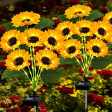 2PCS Solar Sunflower Lights – Waterproof Outdoor Garden & Patio Decor