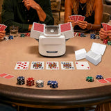 Automatic Card Shuffling Machine Rechargeable with Manual Mode for Home