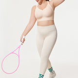 Seamless Bra for Women for Workout Running Gym Yoga Nude