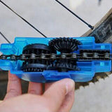 Bicycle Chain Cleaner Tool Bike Cleaning Brush & Scrubber for Mountain & Road Bikes