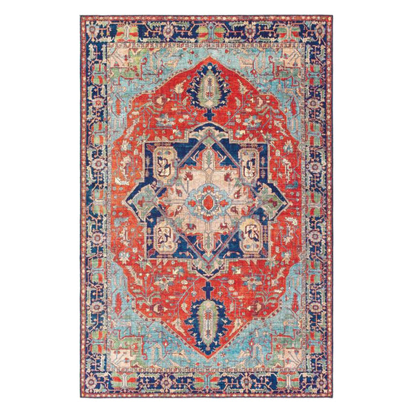 Retro Floor Mat Non Slip Vintage Classic Area Mat for Living Room Bedroom Hallway Home Decor