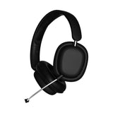 Wireless 5.3 Bluetooth Headphones Head-Worn Stereo Headset with Mic Black