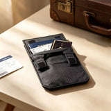 2 PCS 3 in 1 Hidden Belt Wallet Passport Pouch Travel Money Bag