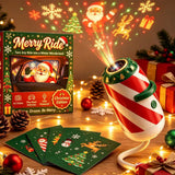 Christmas Projection Light USB with Assorted Lenses for Ceiling Style 3