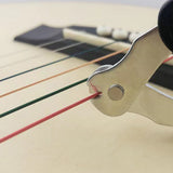 2Pcs 3 in 1 Guitar String Winder Cutter Bridge Pin Puller - All in One Guitar Tool