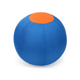Dog Herding Ball Outdoor with Reinforced Oxford Fabric and Slow Deflation Blue