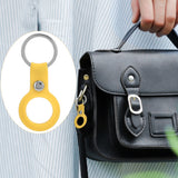 4Pcs Set Silicone AirTag Holder Anti Lost Protective Cover for Apple AirTag with Keyrings