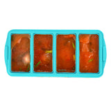 Silicone Freezer Tray with Lid Food Molds for Soup Sauce Broth Leftovers Style 2