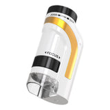 50X-300X Handheld Microscope with LED Lights Portable Pocket Zoom Gold