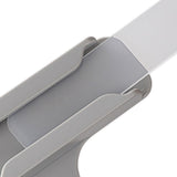 4Pcs Bed Sheet Holder Quilt Fixing Tool with 4 Retaining Strips Fits Most Mattress Grey