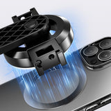 Portable Phone Tripod Stand Retractable Selfie Stick with Remote Control and Fill Light for Photograph Video Recording Black