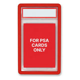 Hard Stackable Colored Guards with Precision Fit for PSA Card Cases Protective Sleeve Red