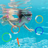 28Pcs Set Pool Diving Swimming Toys for Kids Summer Underwater Game Toys