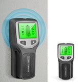 Electronic Stud Finder 5 in 1 Wall Scanner with LCD 5 Modes for Home Black