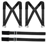 5cm Wide Furniture Moving Straps Set with 270kg Capacity Black