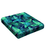 4Pcs Patio Cushion Covers Stretch Outdoor Couch Cushions For Sofa Chair Seat Cover Style 2
