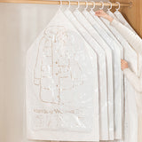 4Pcs Large Hanging Vacuum Seal Garment Bags for Clothing with Pump