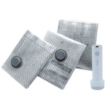 12Pcs Travel Vacuum Storage Bags with Electric Pump  Space Saver Packing Bags