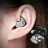 Wireless Bluetooth Sleep Earbuds Invisible Side-Sleeper Headphones Black