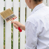 Thickened Paint Brush 3cm Square PET Bristle for Wall Door Medium