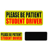 5 Pcs Student Driver Car Signs Car Bumper Sticker Decal Style 1
