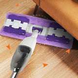Wet Dry Spray Mop with 3 Reusable Pads for Tile & Wood