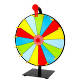 30cm Tabletop Prize Wheel Spinner with Stand for Games and Carnivals Style 2