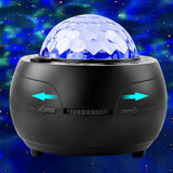 Star Projector Night Light Bluetooth Speaker with 10 Color Modes