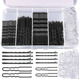 U Shaped Hair Clips Kit Hair Pin for Women Bobby Pins For Buns Black