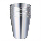 6PCS 30ml Stainless Steel Shot Cup Set with PU Carry Pouch for Travel