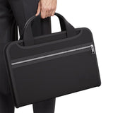 Fire Resistant Accordion File Organizer with Handle  A4 Files Transparent Expanding Folder with Multi-Pockets