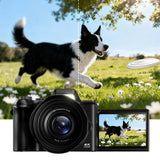 4K Digital Camera for Photography & Video 16X Zoom with 32GB Card
