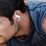 Wireless Earbuds Sports Bluetooth Headphones IPX5 Waterproof Earphones for Workout Running Beige