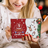 24 Pcs Christmas Greeting Cards with Envelopes Xmas Greeting Blank Cards for Handwritten Messages