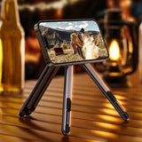 3 in 1 Portable Laptop Stand Foldable Adjustable Computer Riser with Phone Holder for Desk