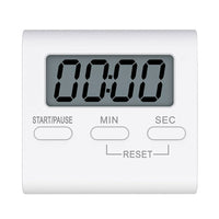 Digital Kitchen Timer with Loud Alarm LCD Display for Cooking and Study
