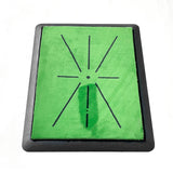 Replaceable Golf Practice Mat Set for Swing Path Feedback Training