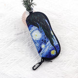 Sunglasses Soft Case Zipper Eyeglass With Belt Clip Travel Case Bag Style 3