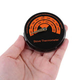 Heat Powered Fireplace Fan Stove Fan with Thermometer
