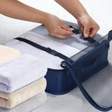 Set of 8Pcs Travel Packing Cubes Luggage Organizers for Suitcase Packing Bags Blue